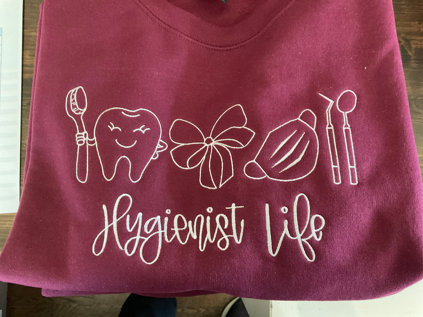 D's Designs Hygentist Life sweatshirt
