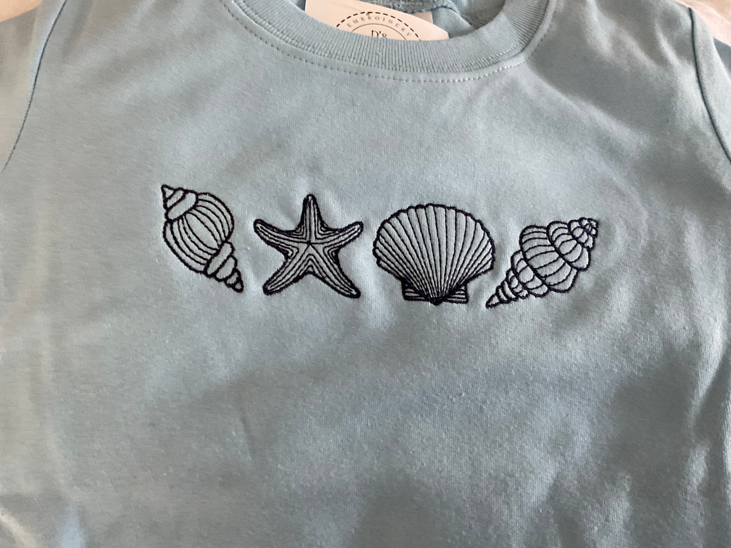 D's Designs beach shift tshirt