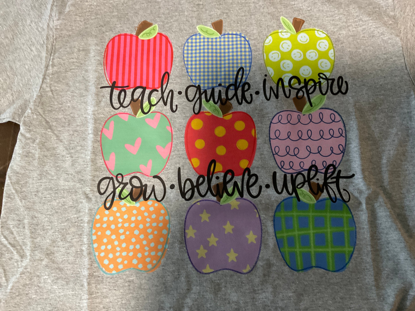 Cozy Momma teacher apples