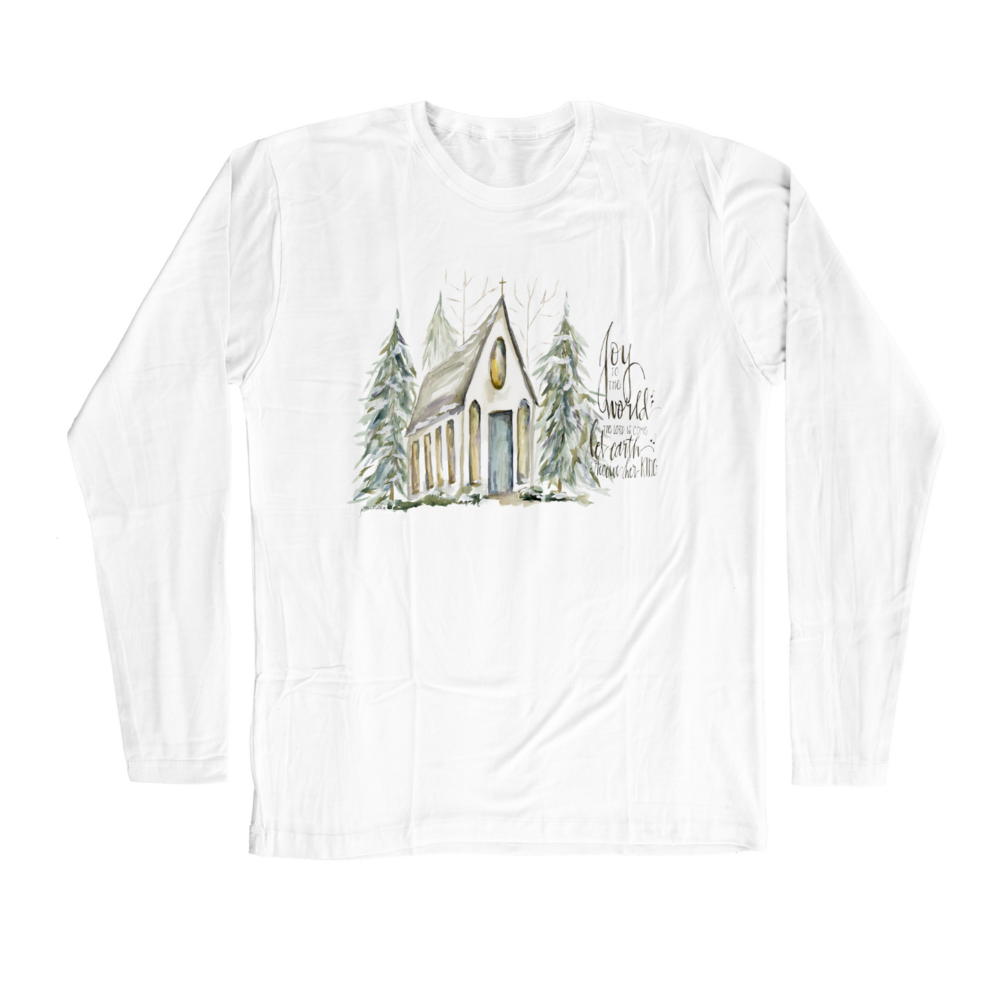 Winter Cove Chapel Adult Long Sleeve T-shirt