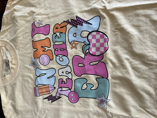 D's Designs Teacher Era Tshirt