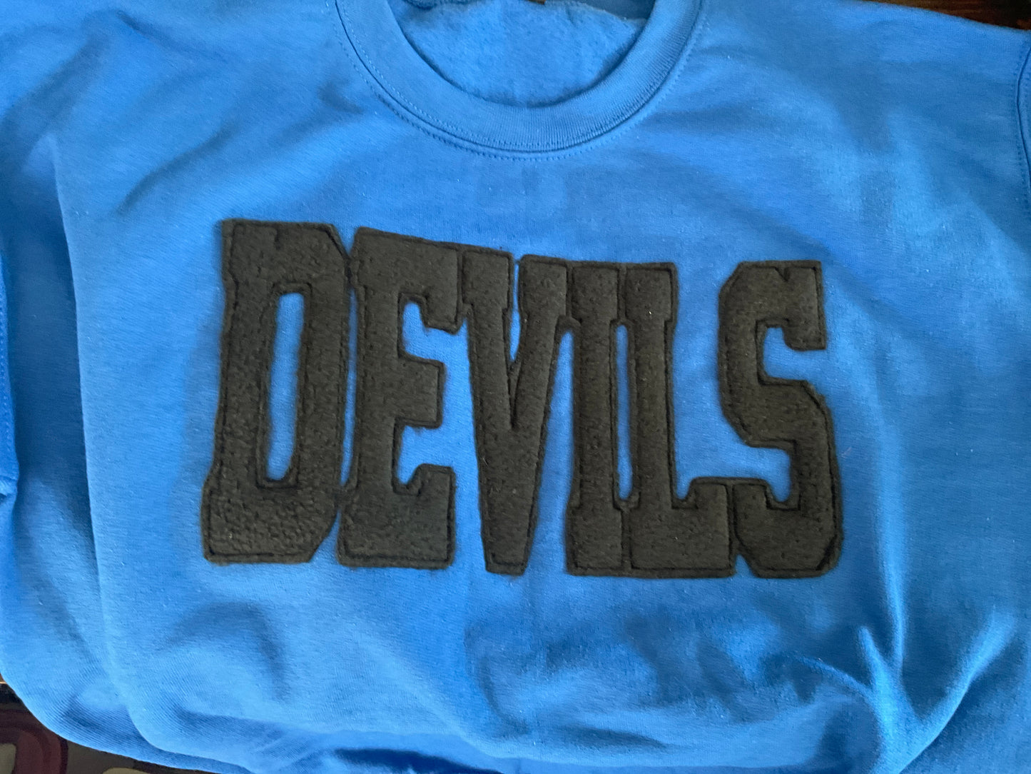D's Designs blue devils sweattshirt