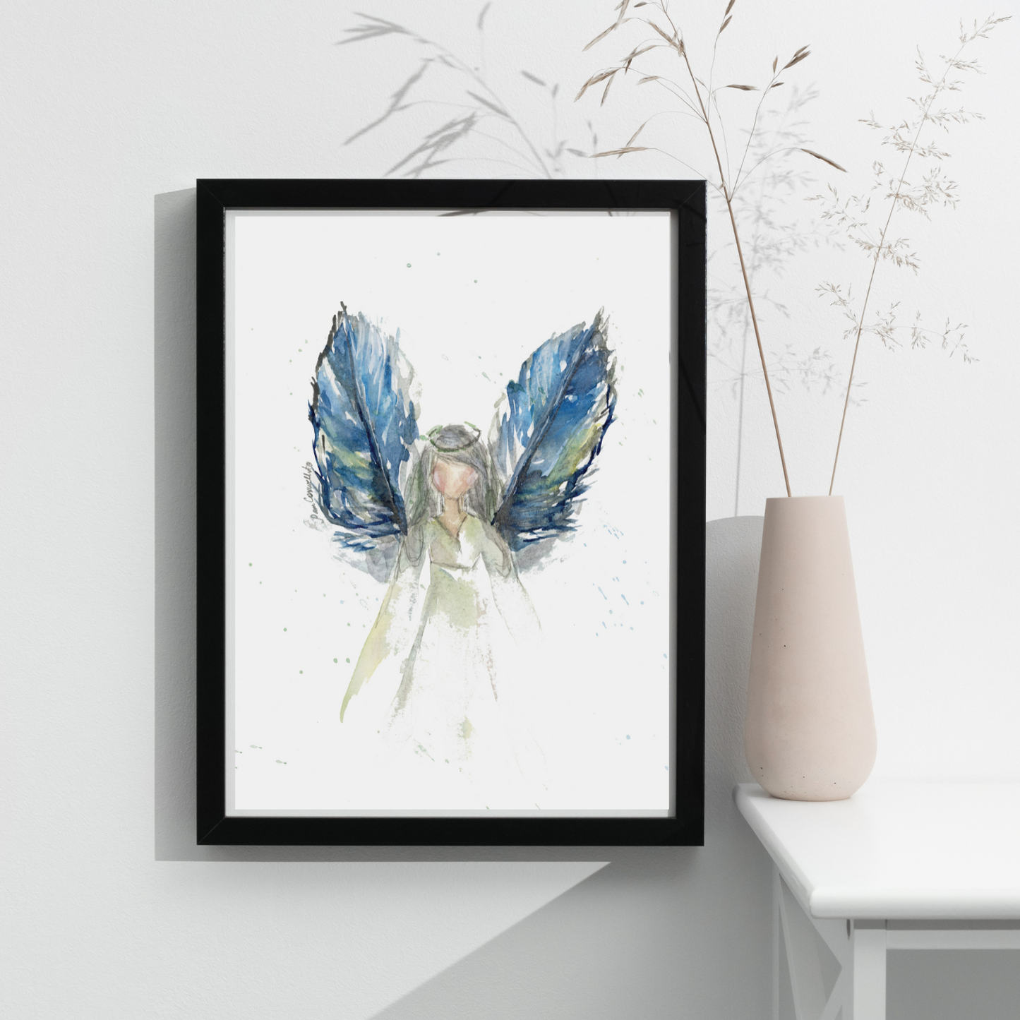 Blue Wing Angel