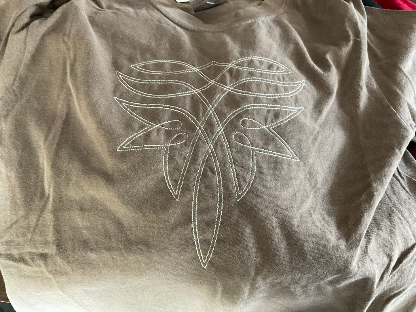 D's Designs boot stitch Tshirt