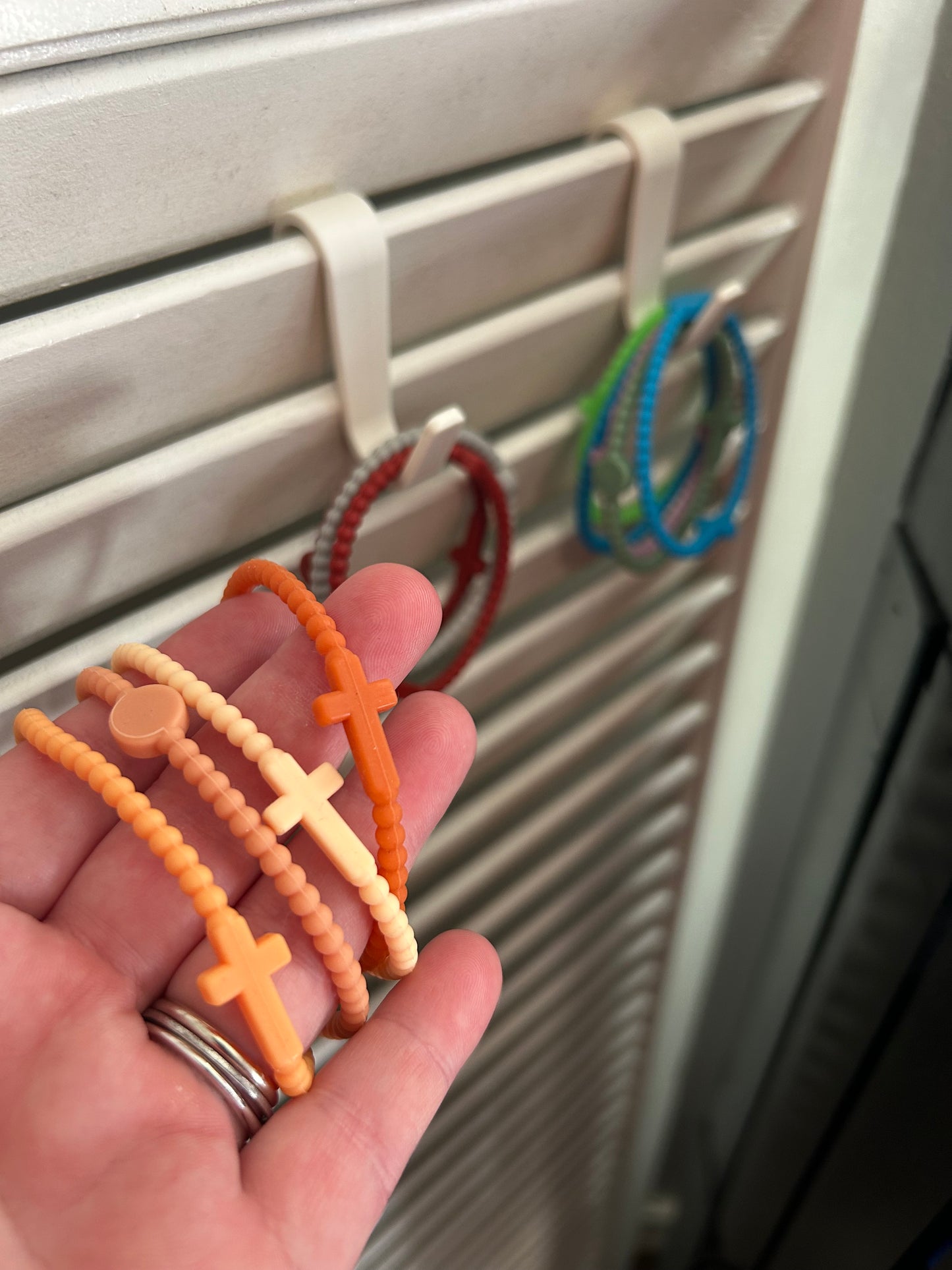 Well Rooted Ryan & Rose Jesus Cross Bracelet