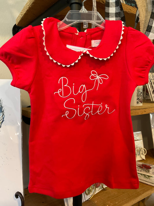 D's Designs big sister shirt