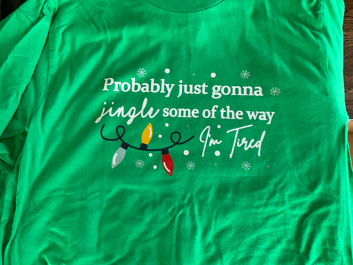 The B's Tees Jingle Some of the Way Tshirt LS