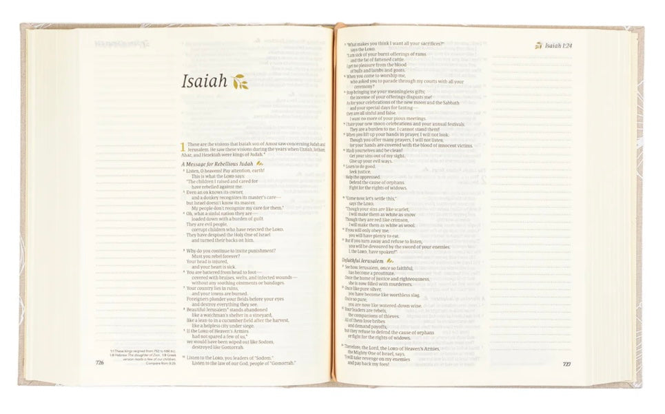 NLT Notetaking Bible Cordova Theme