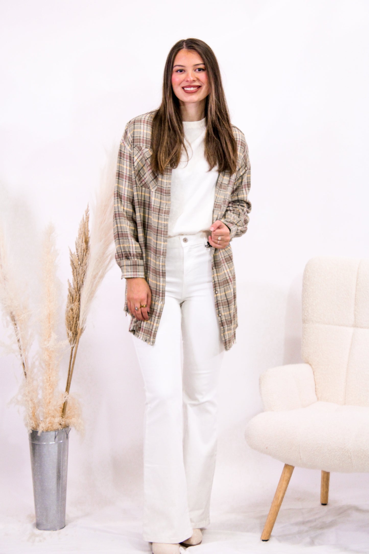 Cozy Cabin Plaid Shacket