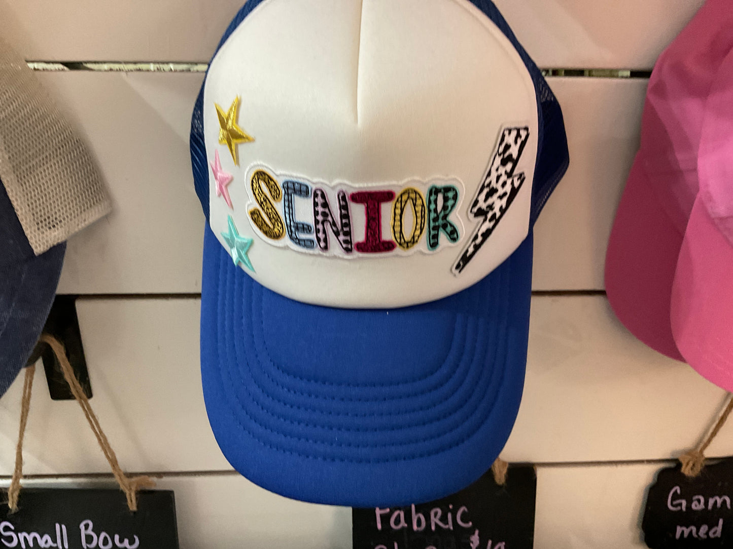 Senior trucker hat