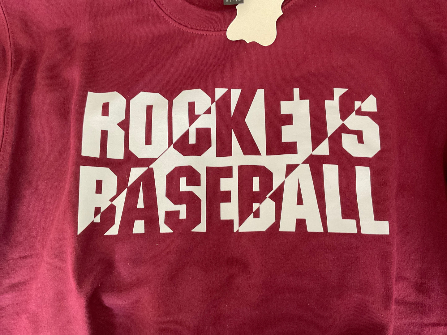 Cozy Momma Rockets baseball sweatshirt