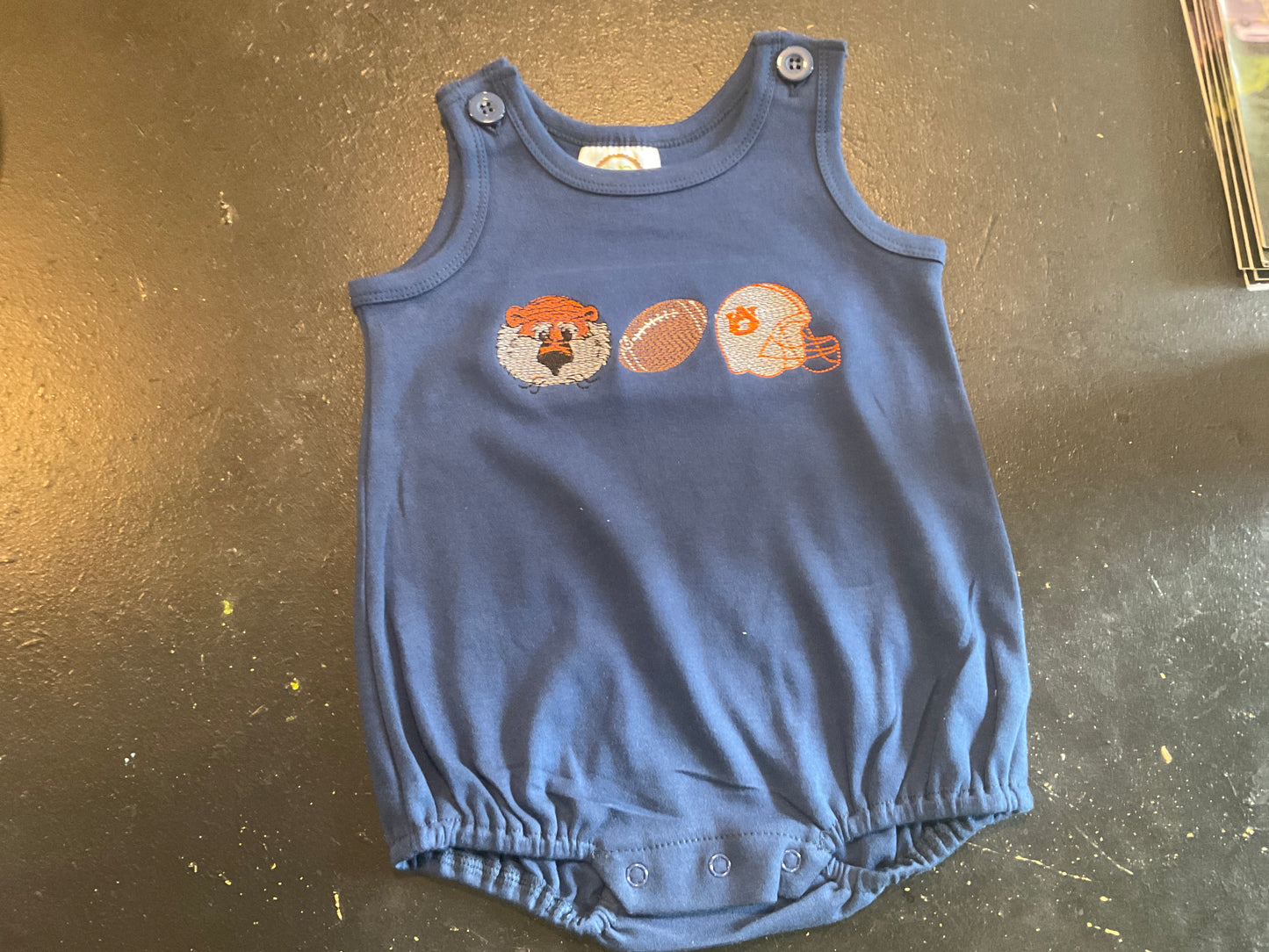 D’s Designs Auburn Bubble 2T