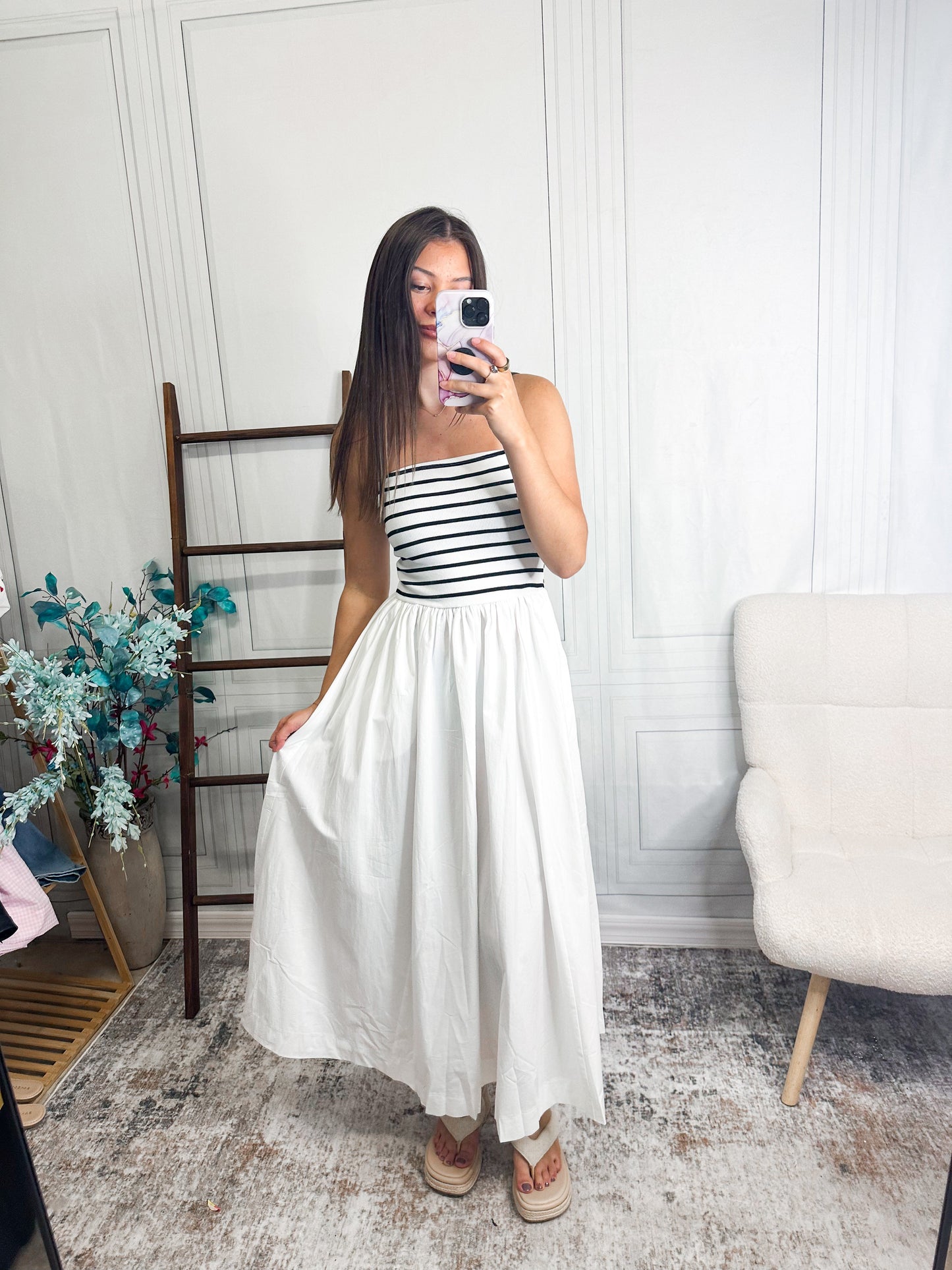 Coastal Muse Midi Dress