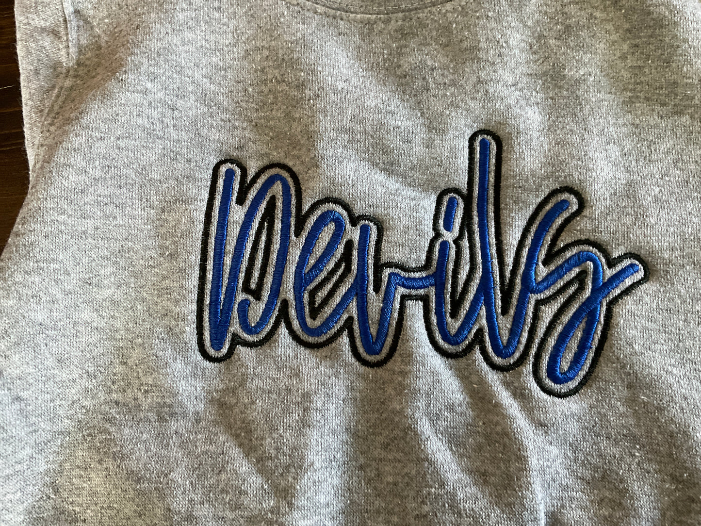 D's Designs blue devils sweattshirt