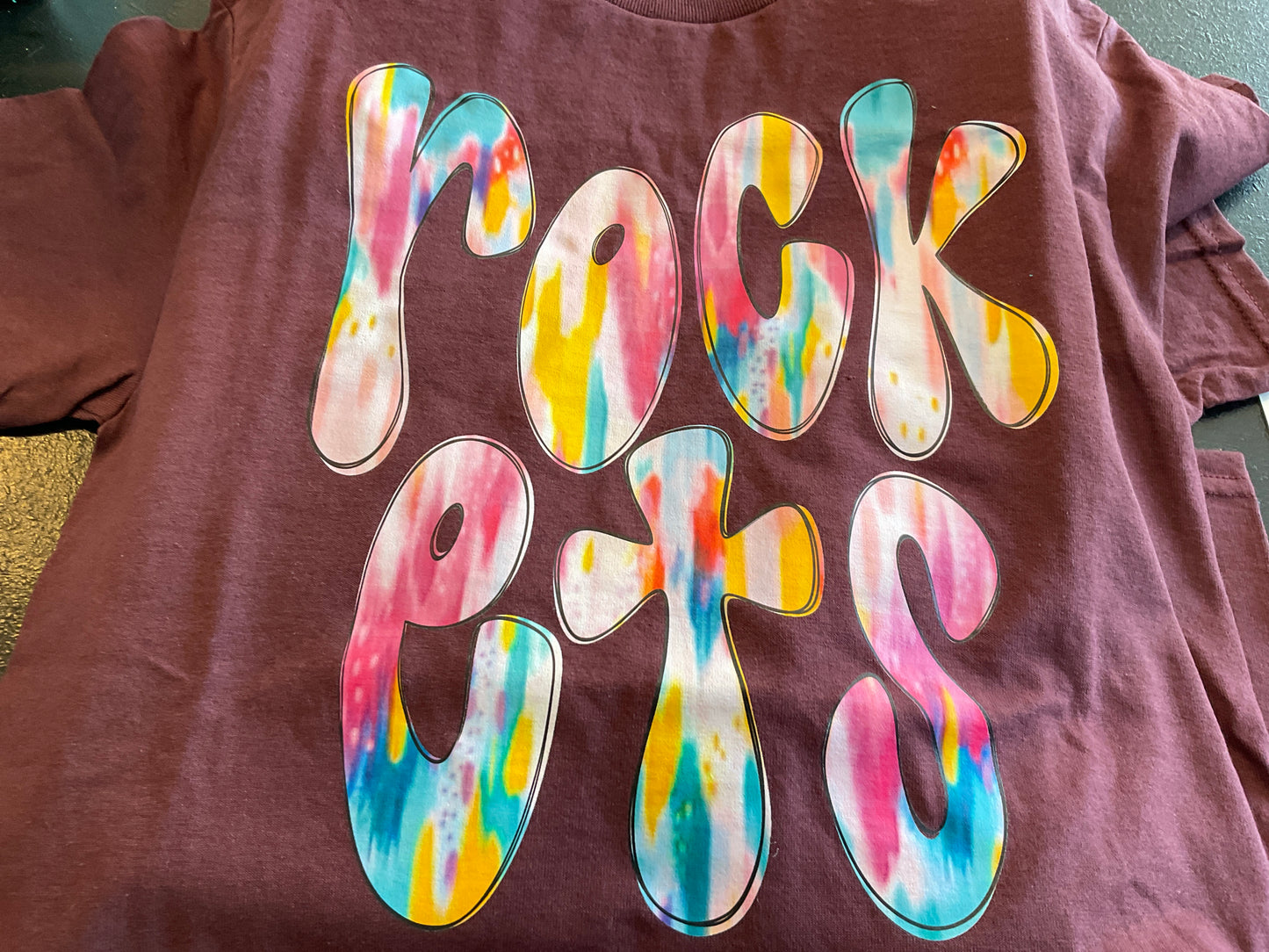 The B's Tees colorful rockets Tshirt