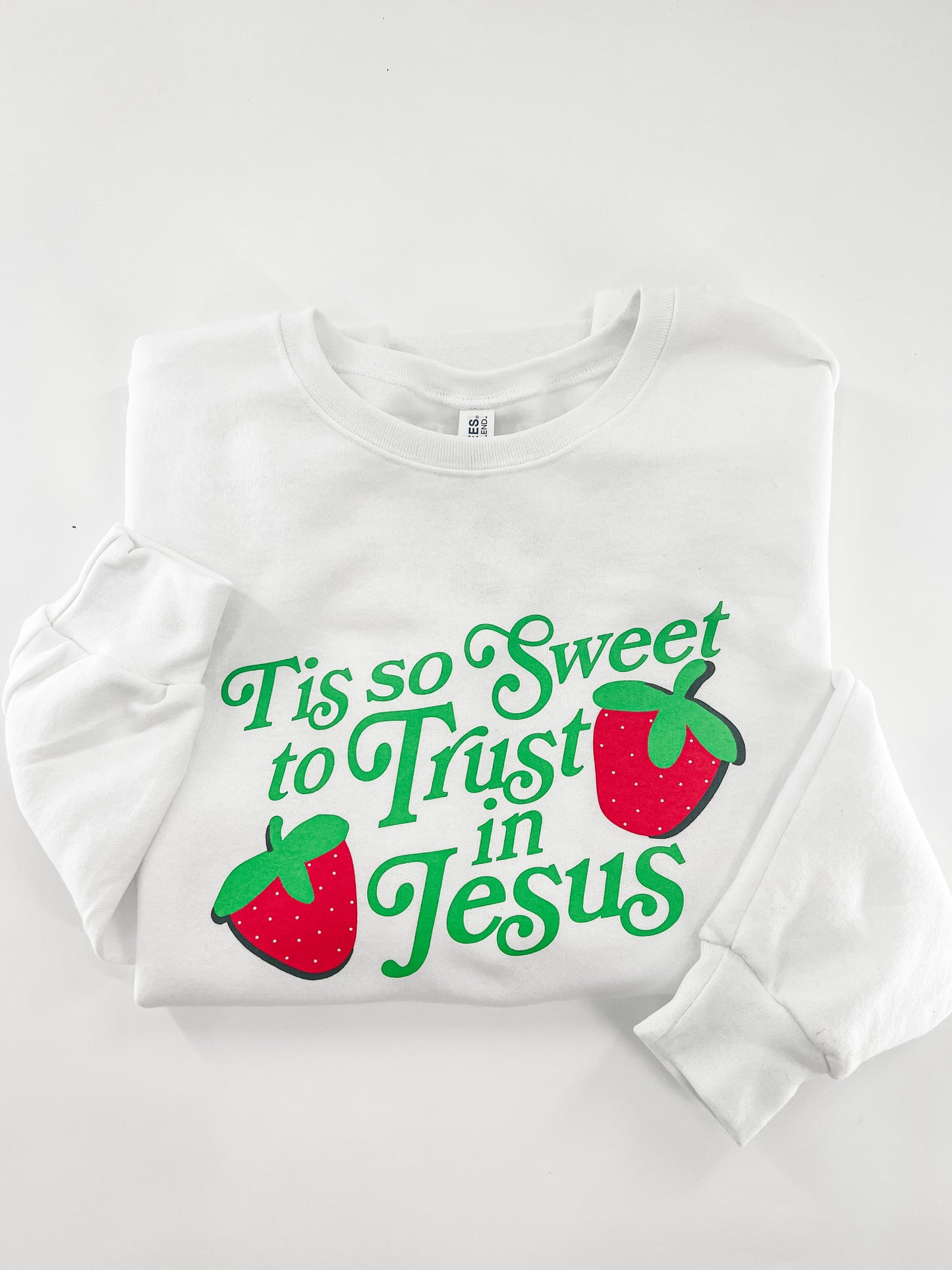 Tis So Sweet To Trust In Jesus Sweatshirt