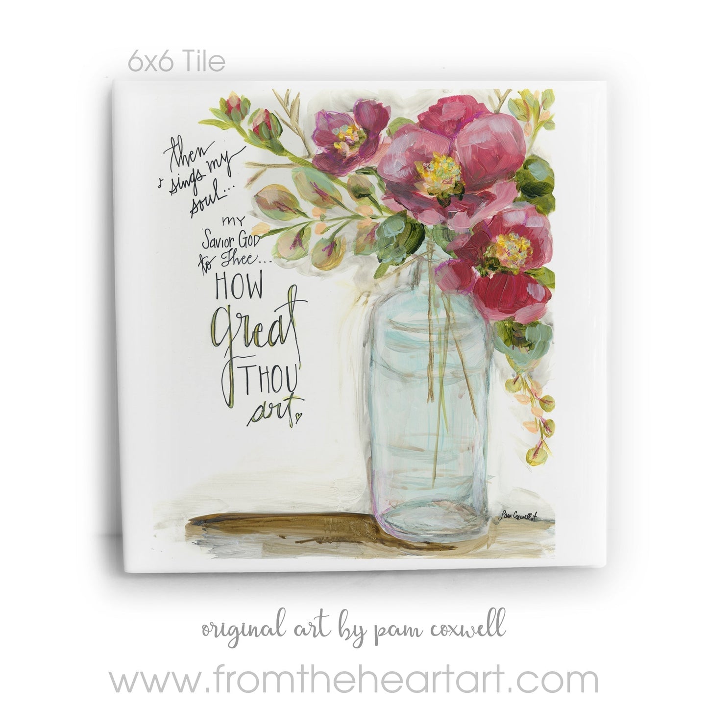 Bottle & Camellia Bloom