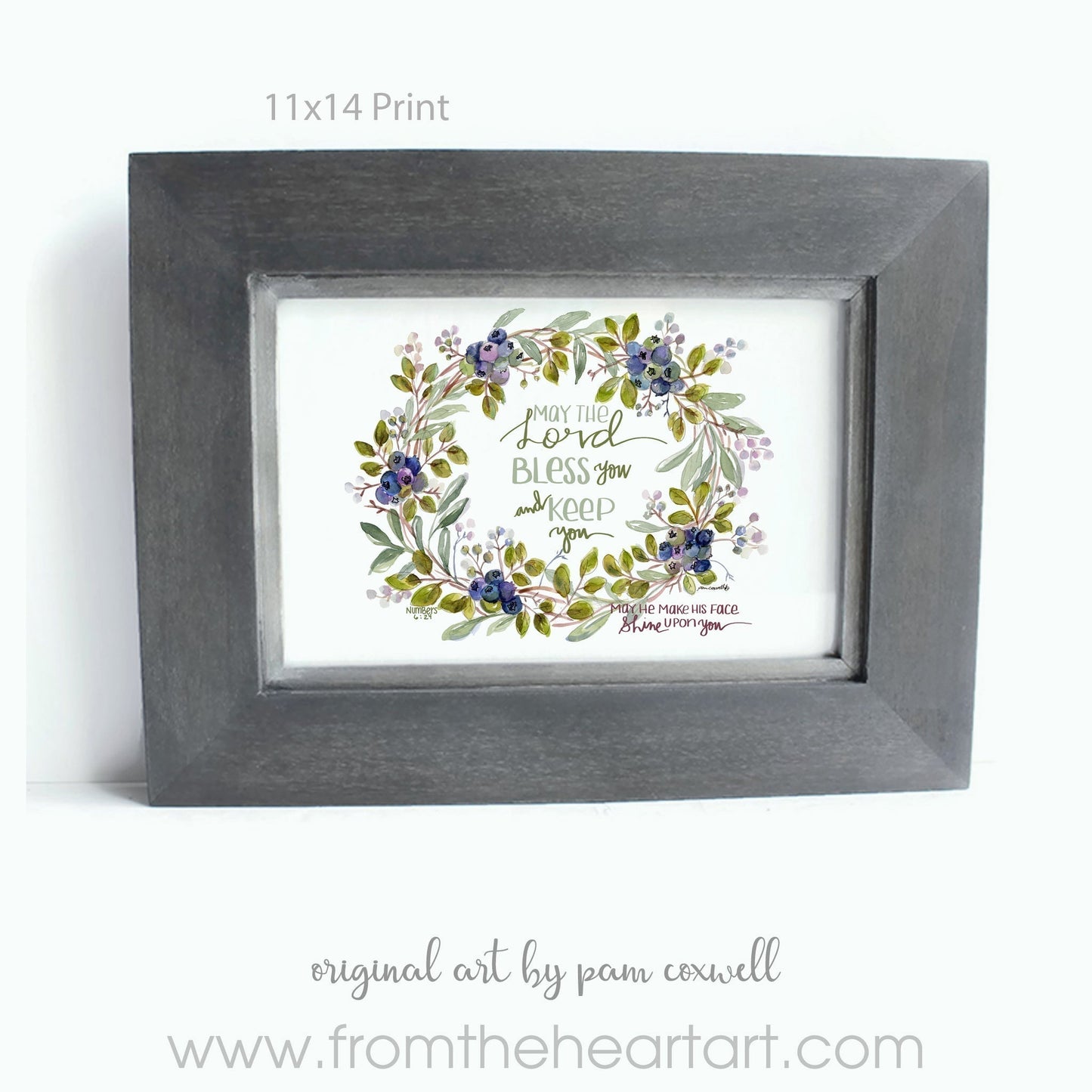 Blueberry Wreath