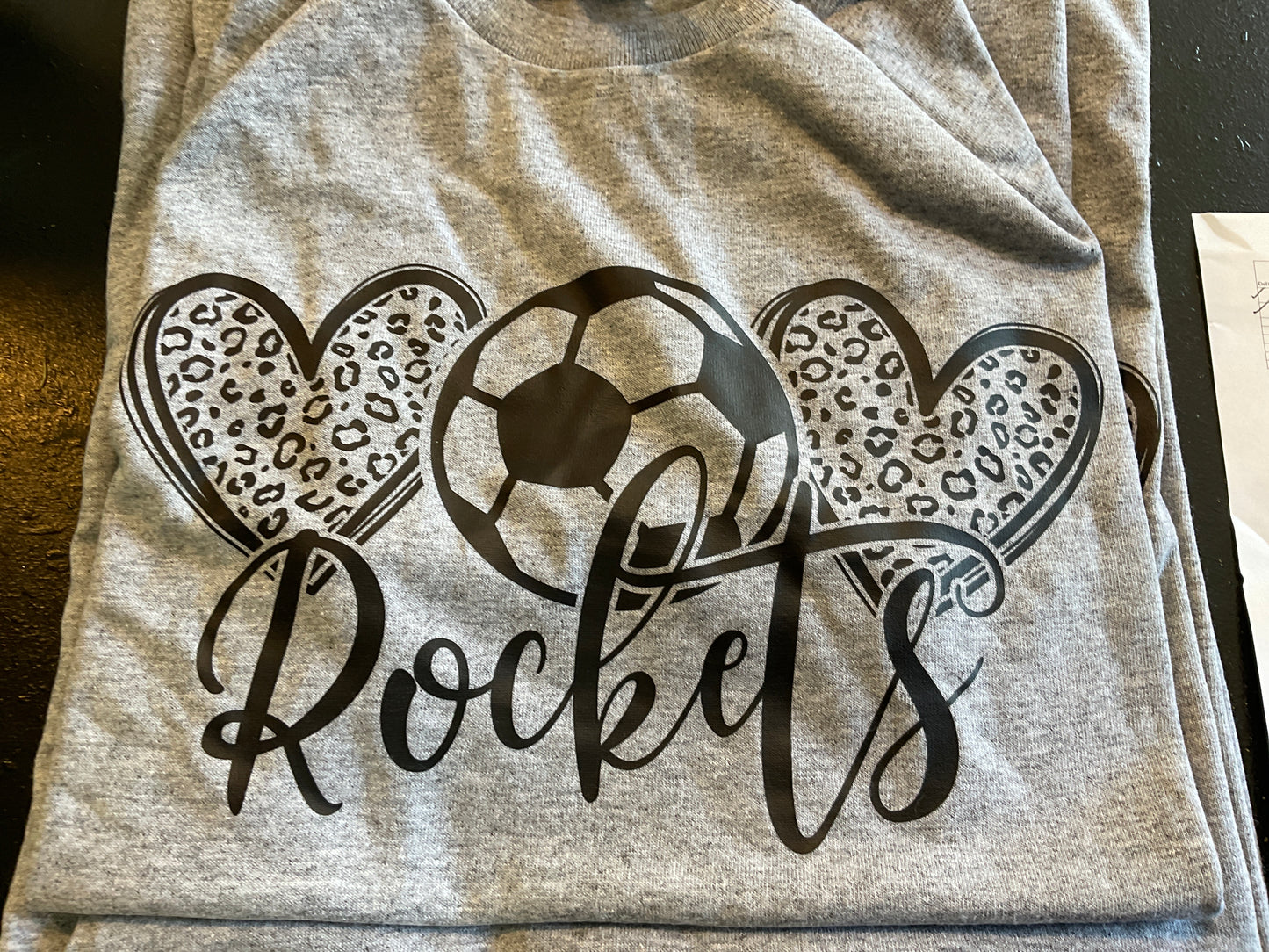 The B's Tees Rockets soccer