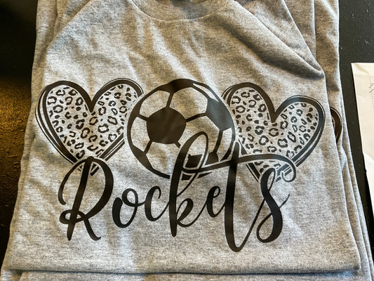 The B's Tees Rockets soccer