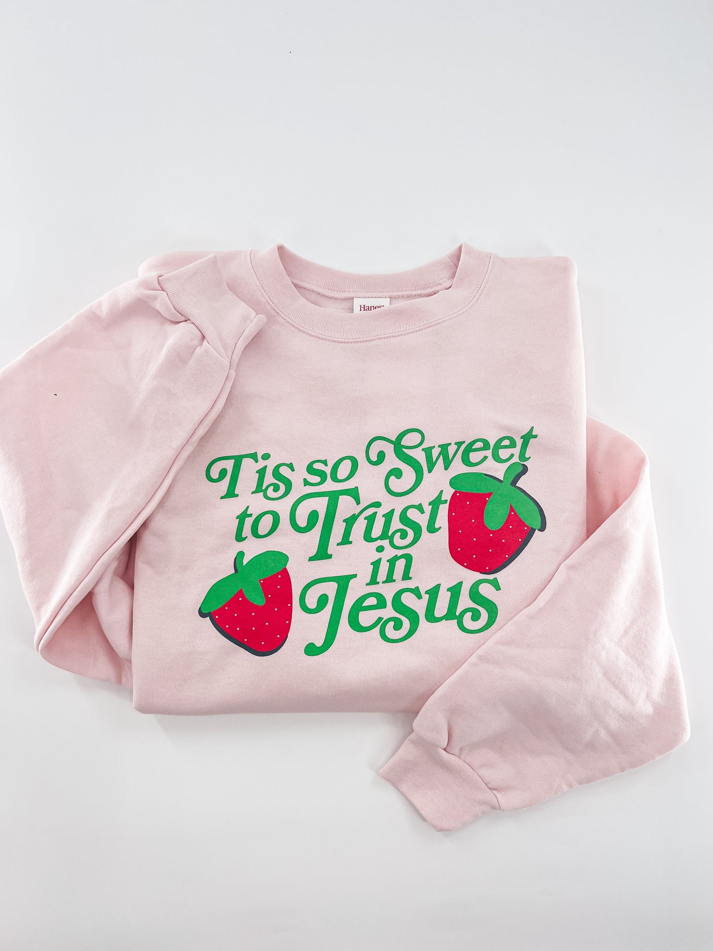 Tis So Sweet To Trust In Jesus Sweatshirt