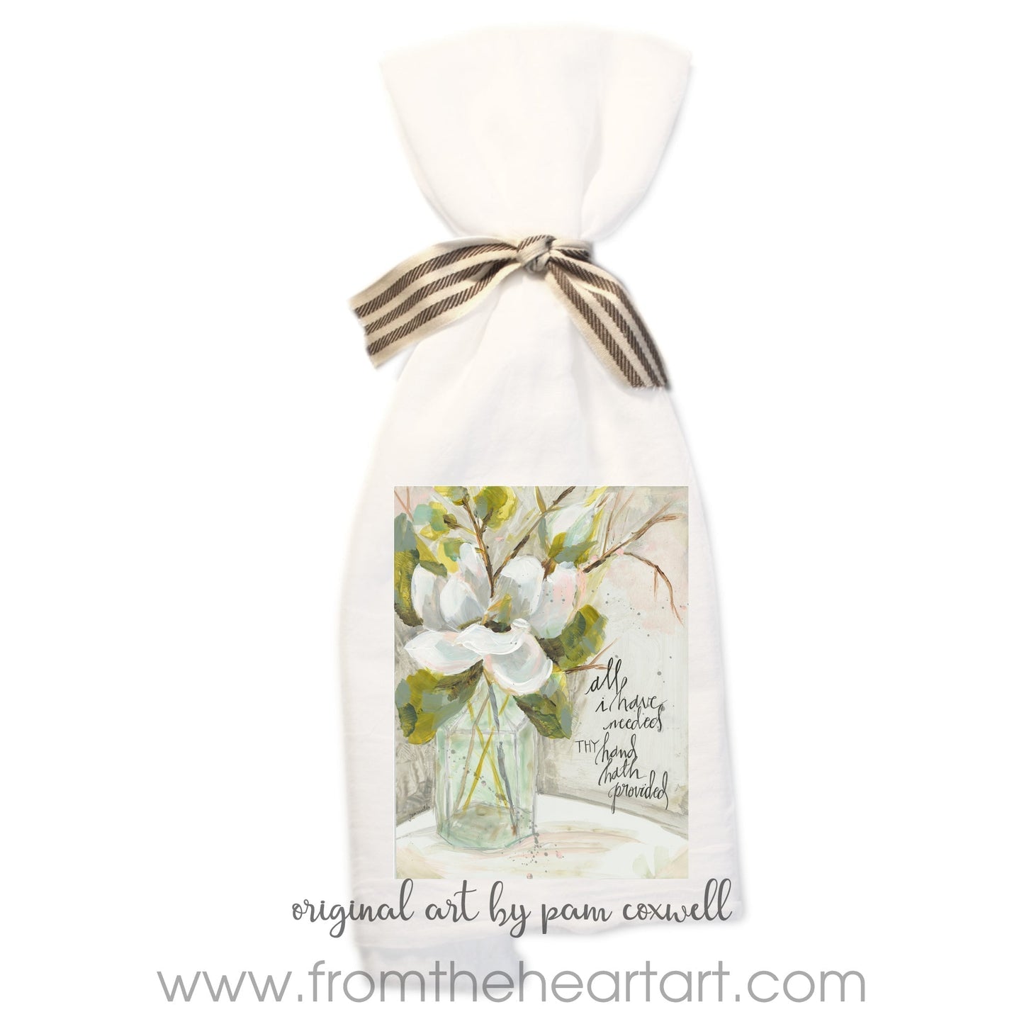 Bottle & Magnolia Bloom