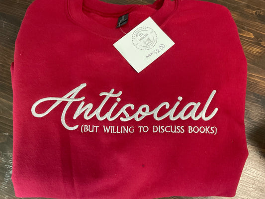 D's Designs Antisocial Sweatshirt