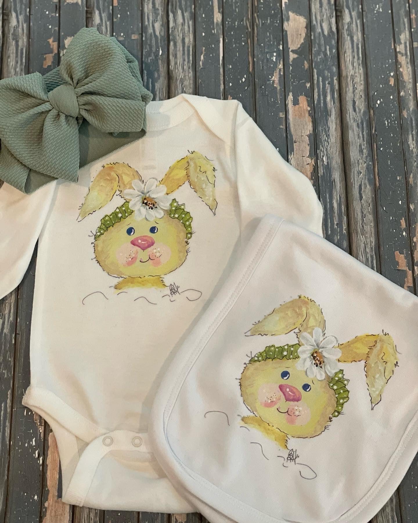 Bodysuit Longsleeve ONL 1036 Daisy Bunny