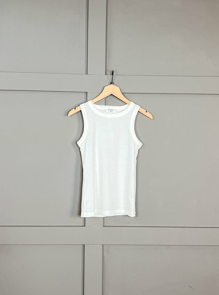 Alabama Handmade - White Basics Tank