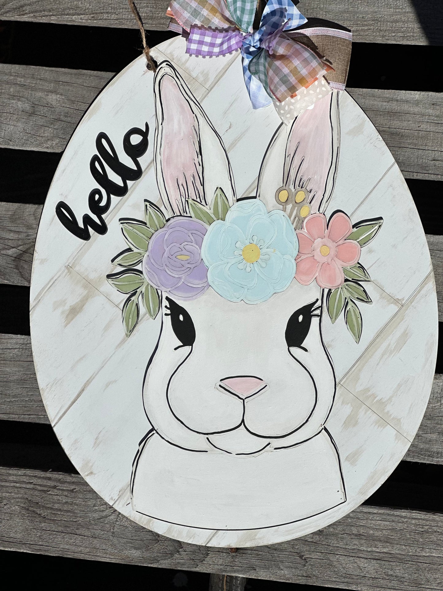 Lost & Found Door Signs Hand-painted, Easter