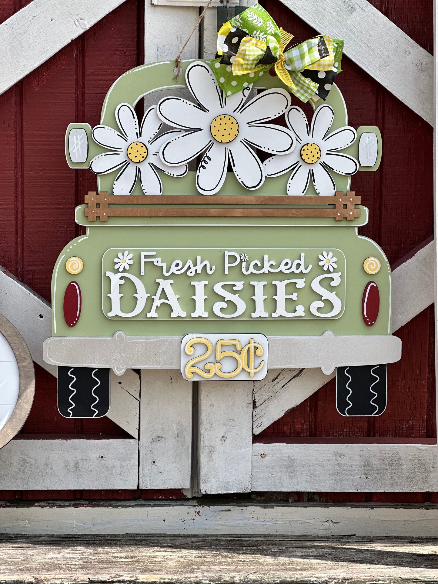 Lost & Found Door Signs Hand-painted, Spring
