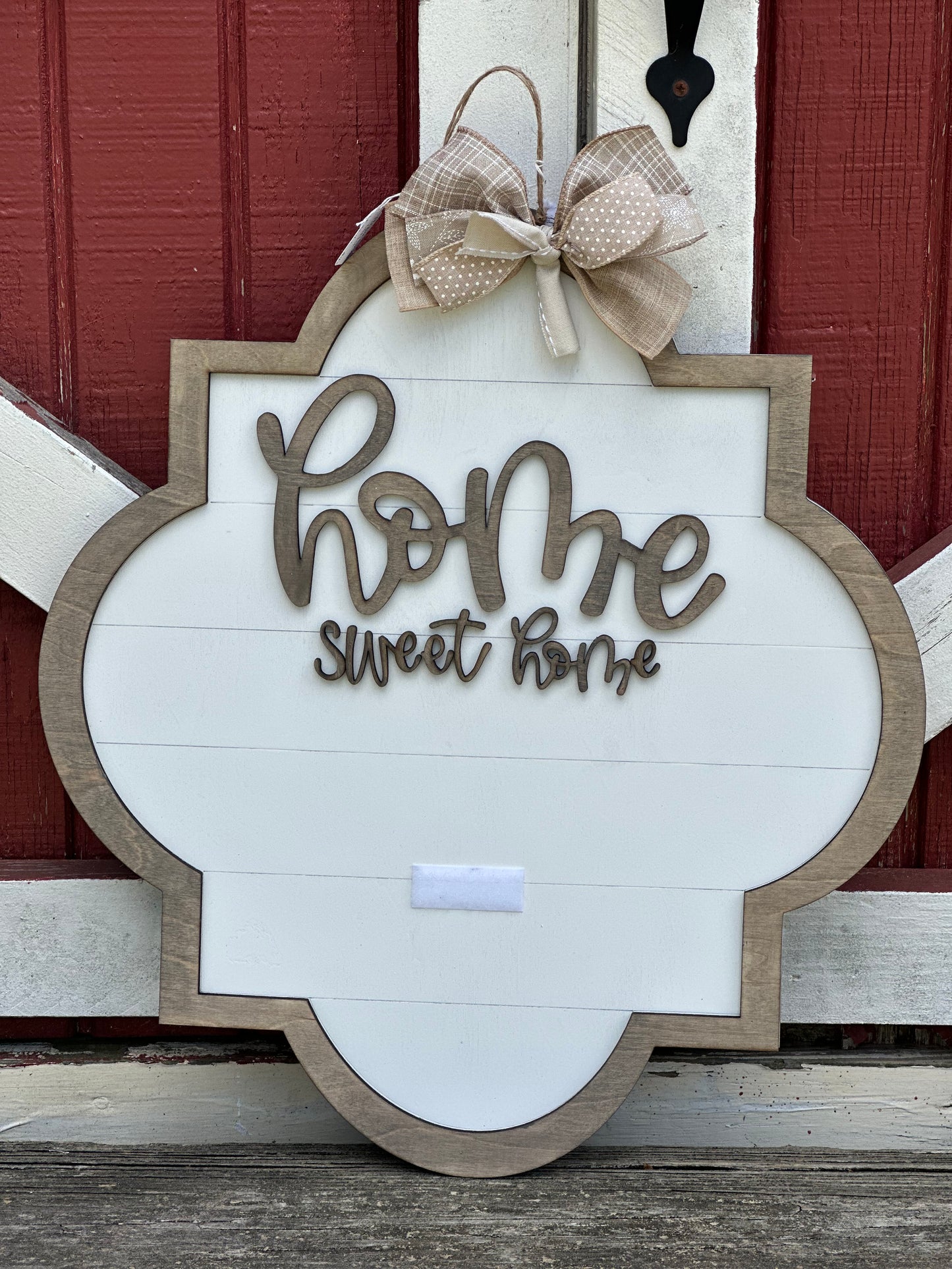 Lost & Found Door Signs Hand-painted, Attachment Base
