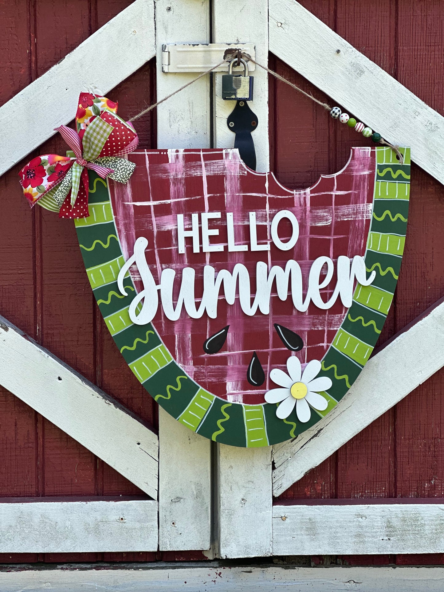 Lost & Found Door Signs Hand-painted,Summer