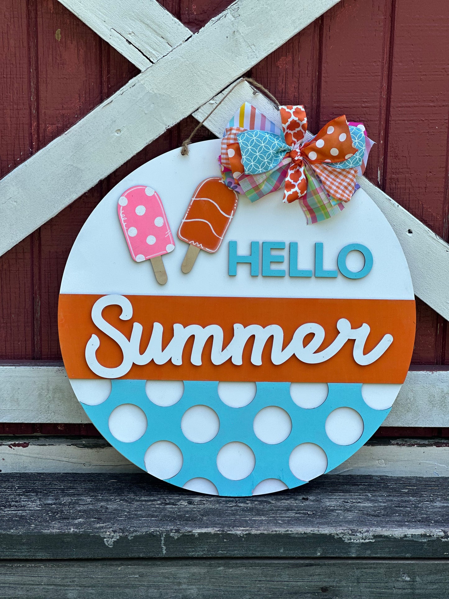 Lost & Found Door Signs Hand-painted,Summer
