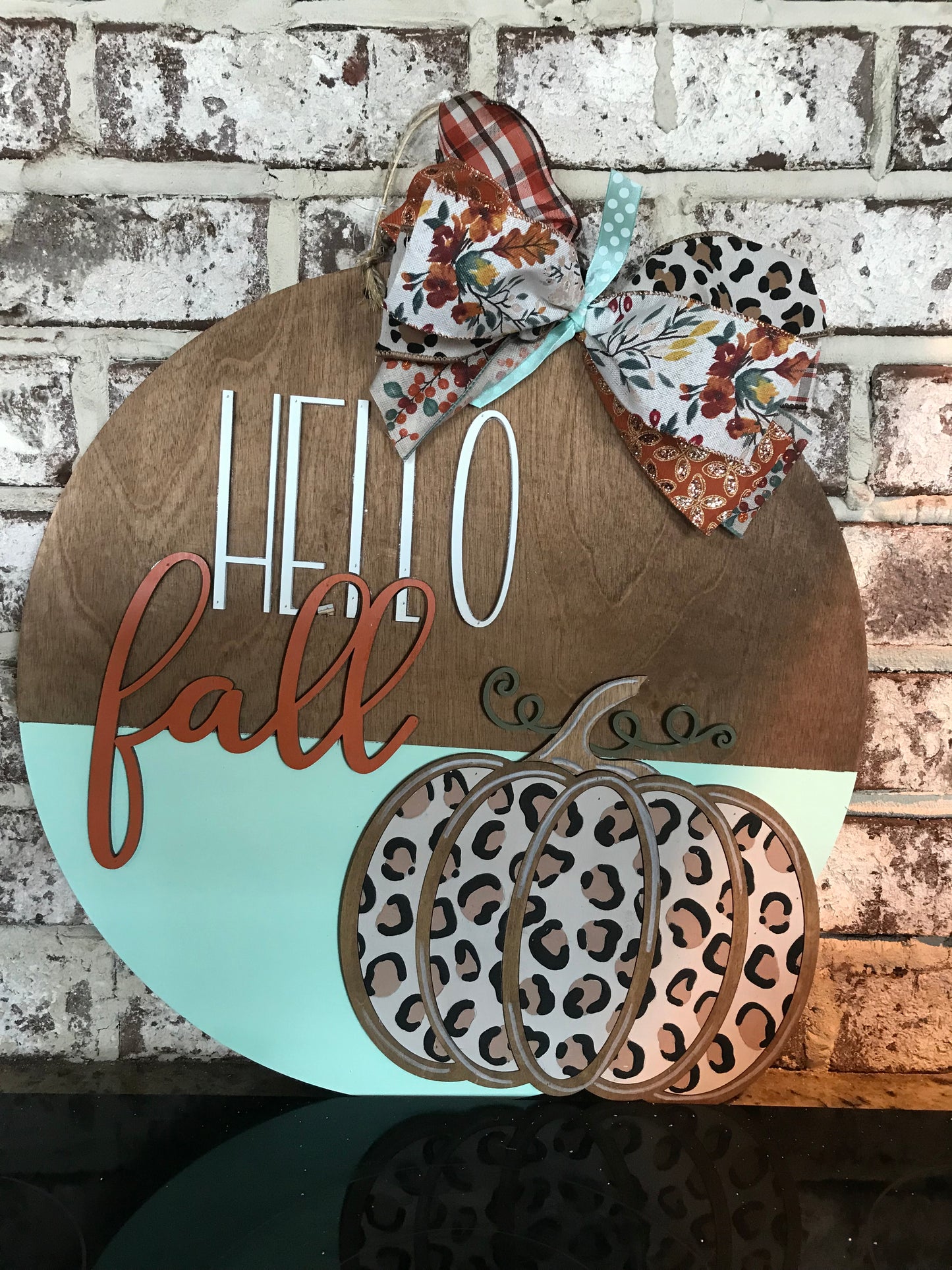 Lost & Found Door Signs Hand-painted, Fall