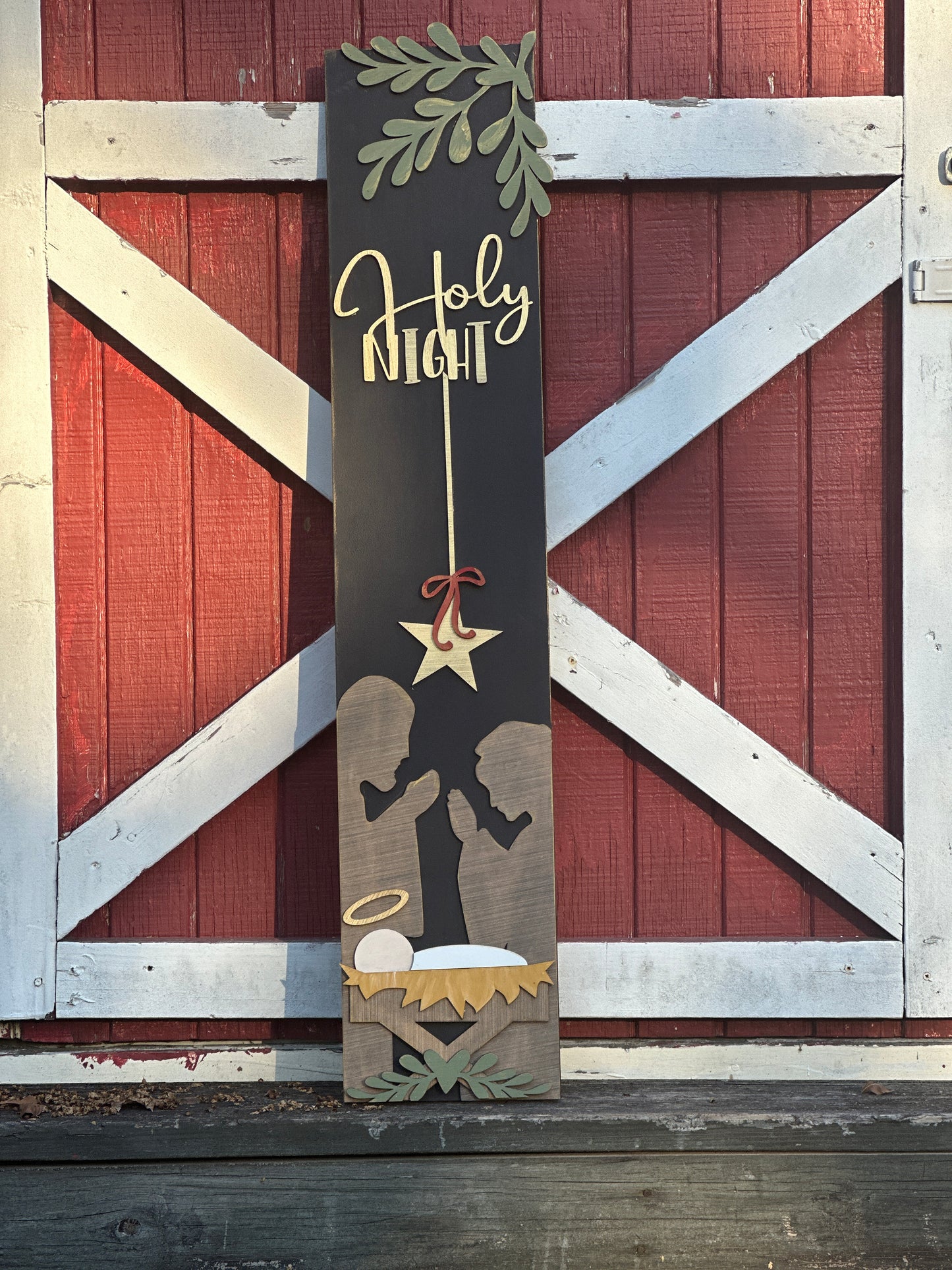 Lost & Found Porch Leaners, Hand-painted