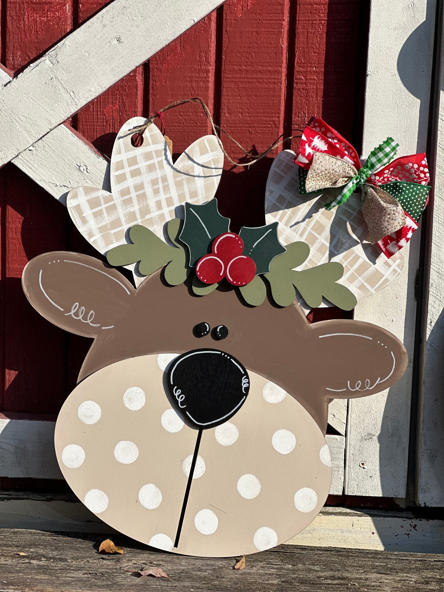 Lost & Found Door Signs Hand-painted Christmas