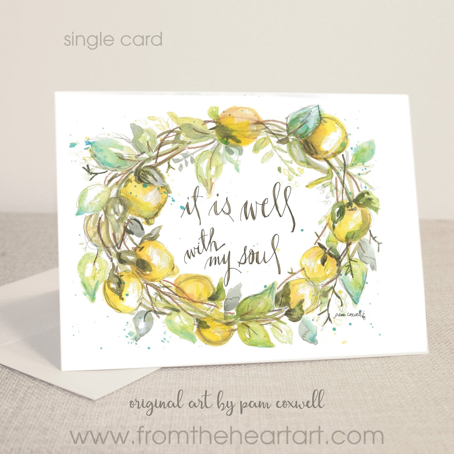Lemon Wreath