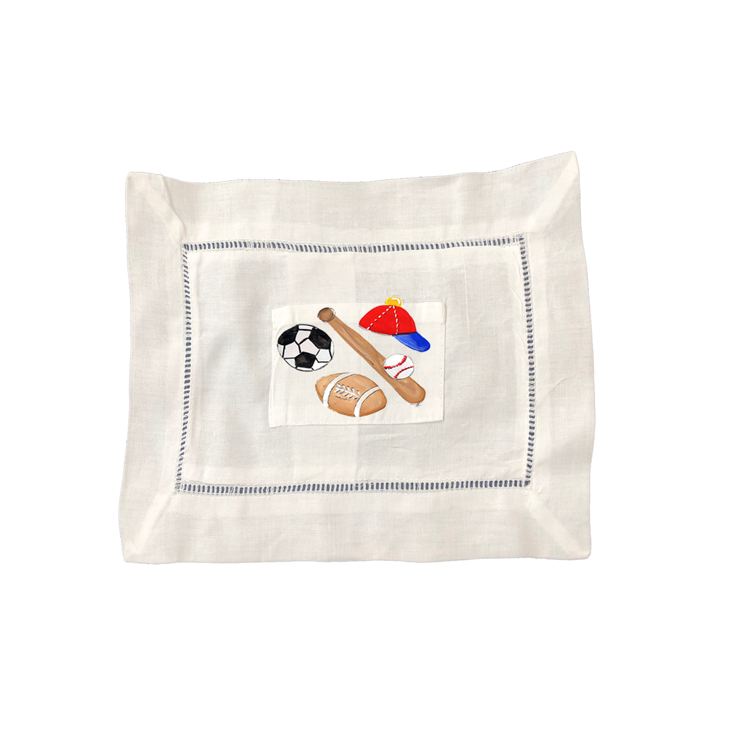 Large Tooth Fairy Pillow Sports- TF672