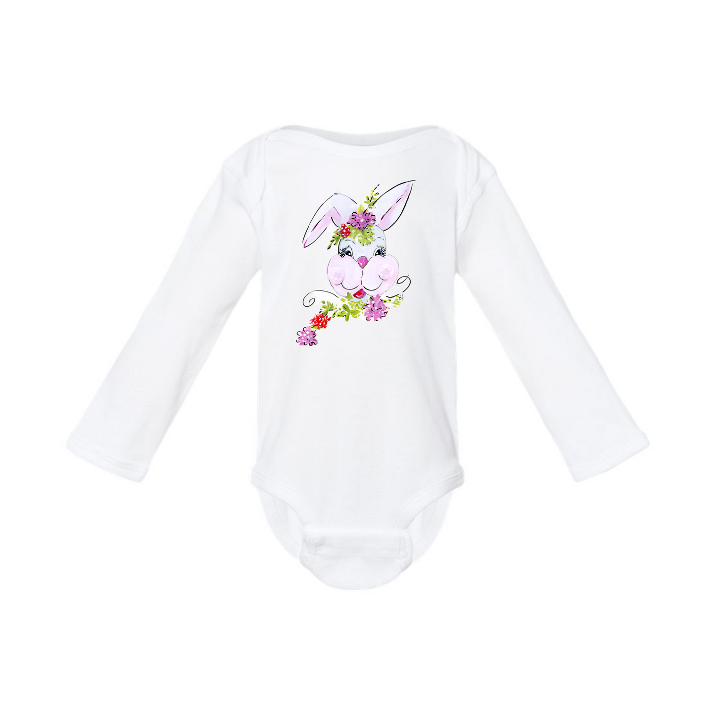Bodysuit Longsleeve ONL1064 SweetCheeks Bunny