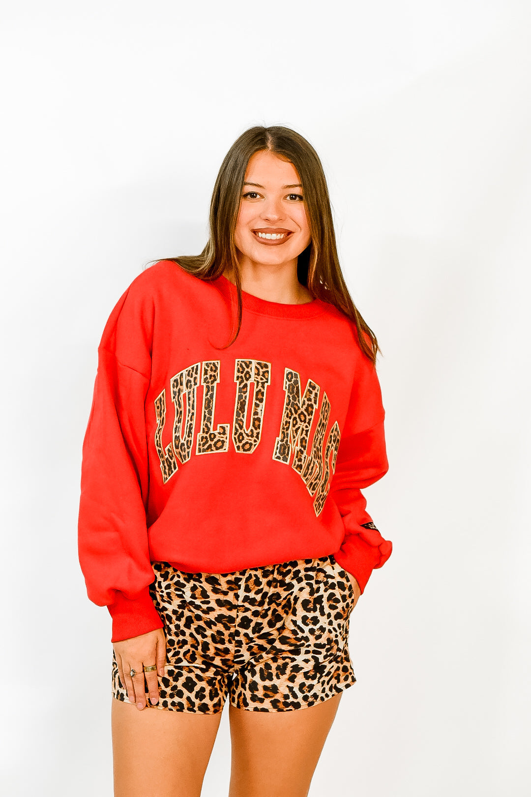 Lulu Mac Leopard Boxer Shorts