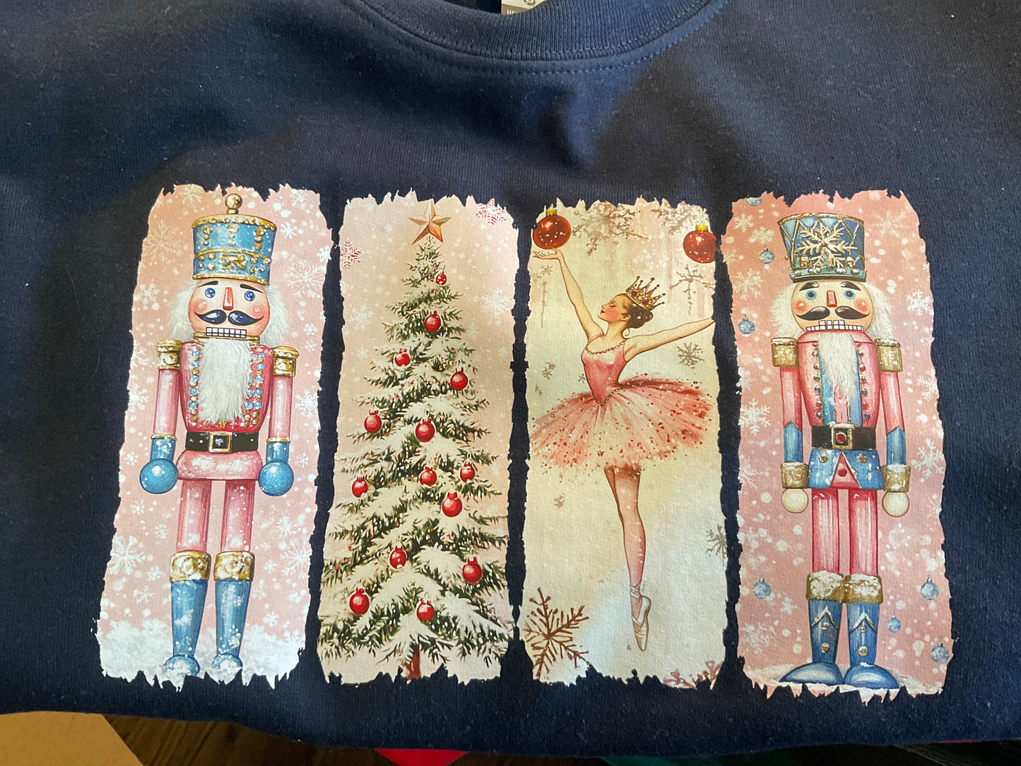 D’S DESIGNS Christmas Nutcracker Sweatshirt
