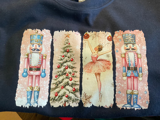 D’S DESIGNS Christmas Nutcracker Sweatshirt