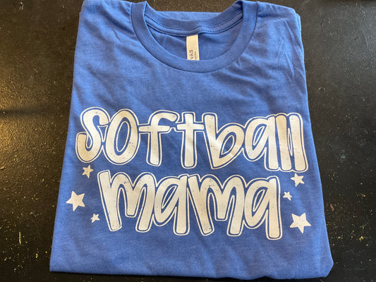 Softball Mama Blue