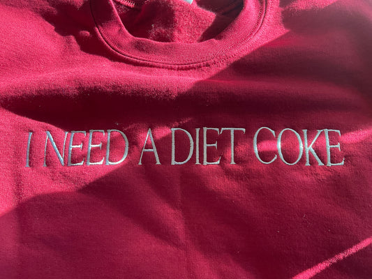 D's Designs diet coke Sweatshirt