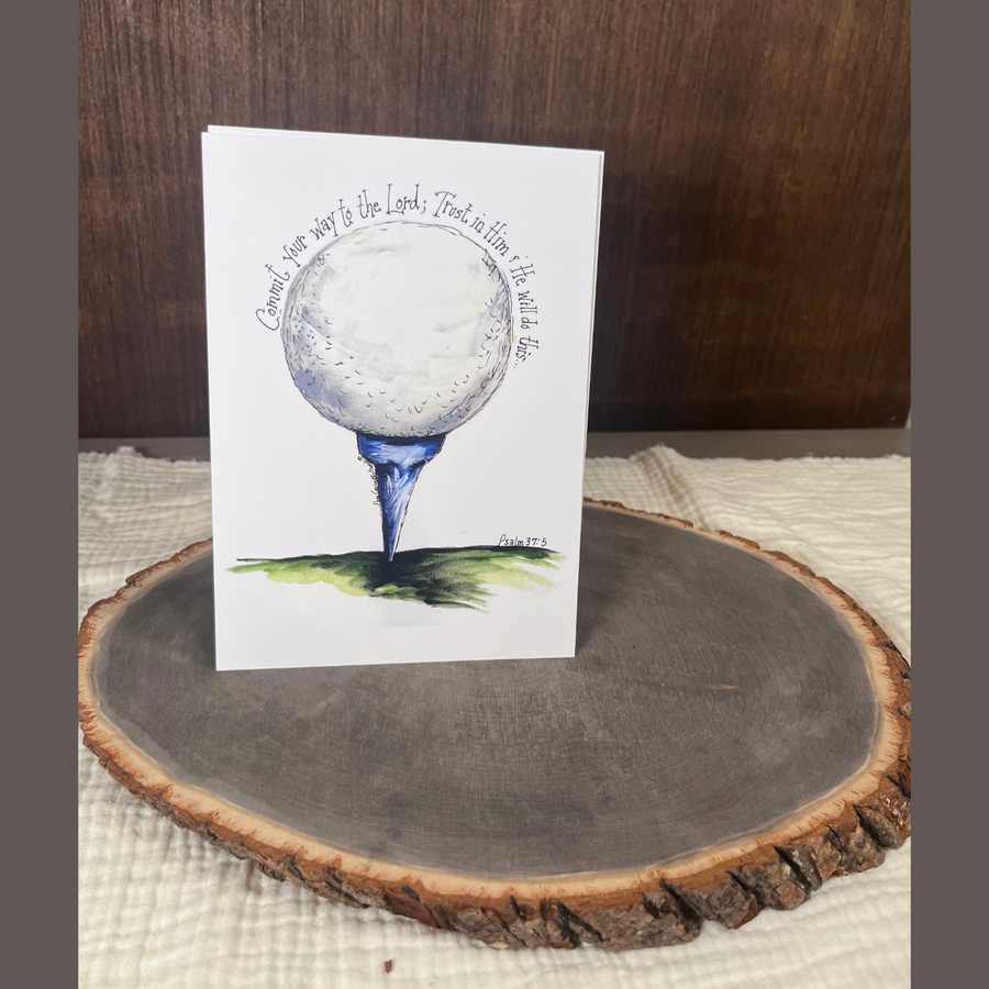 Golf Ball & Tee
