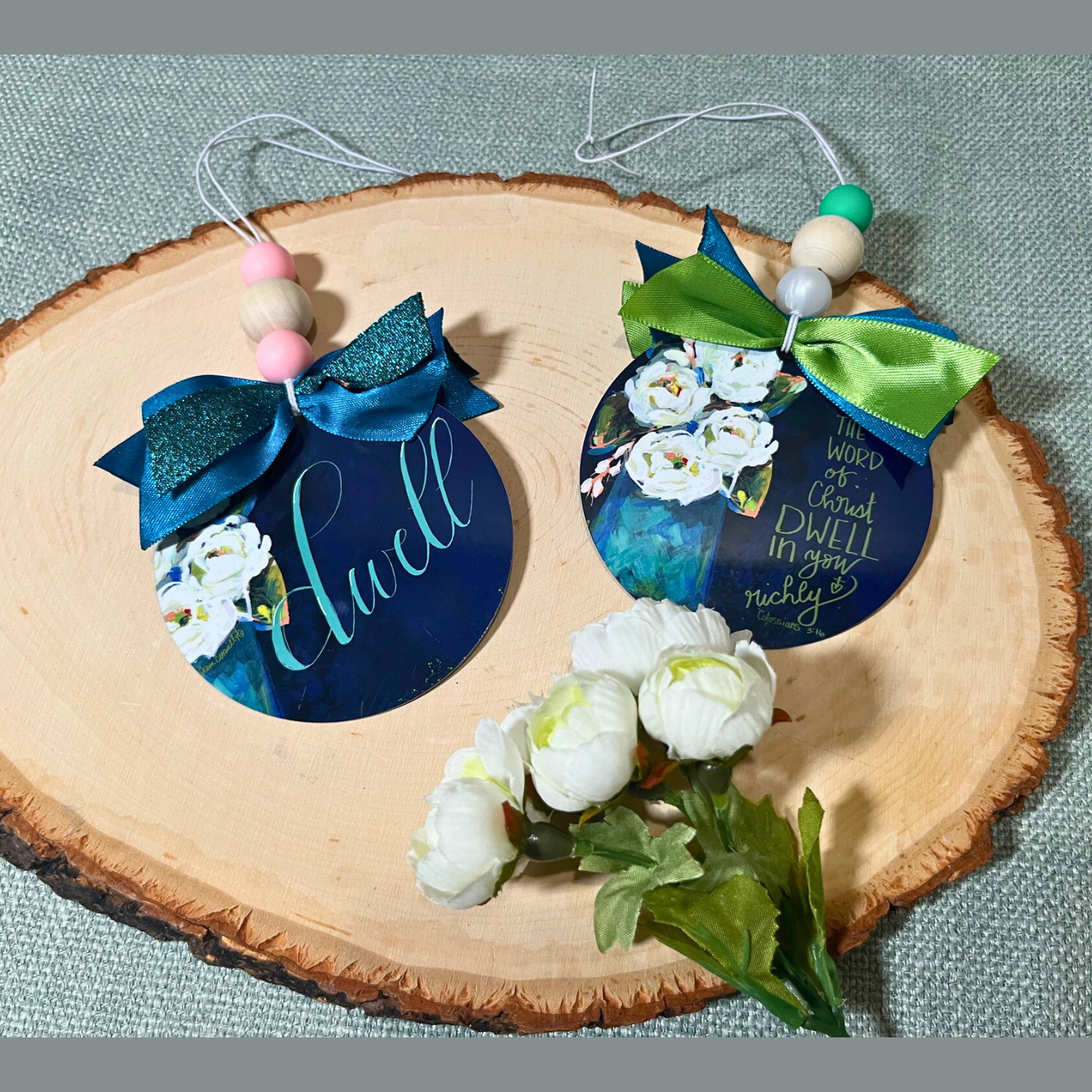 Dwell Richly Car Charm