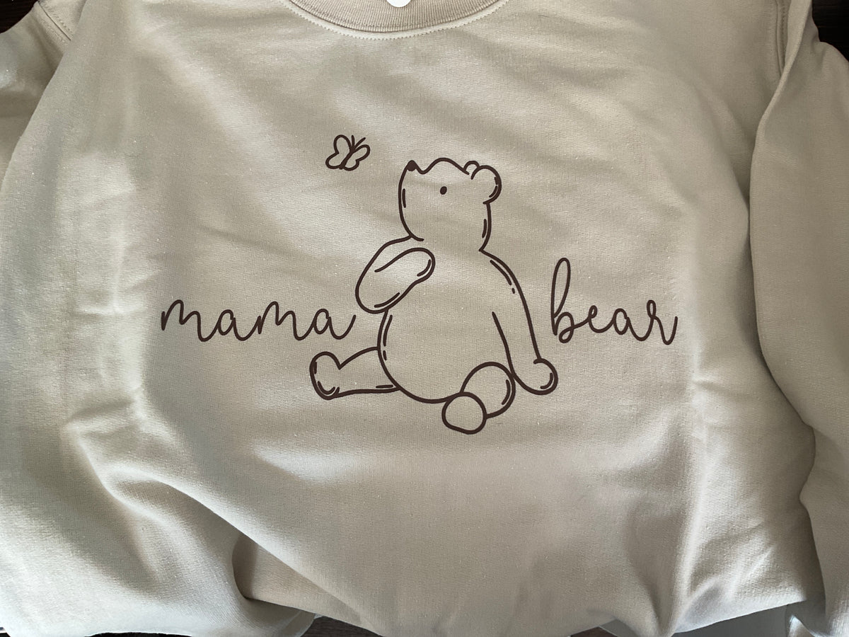 Cozy Momma Mama bear sweatshirt