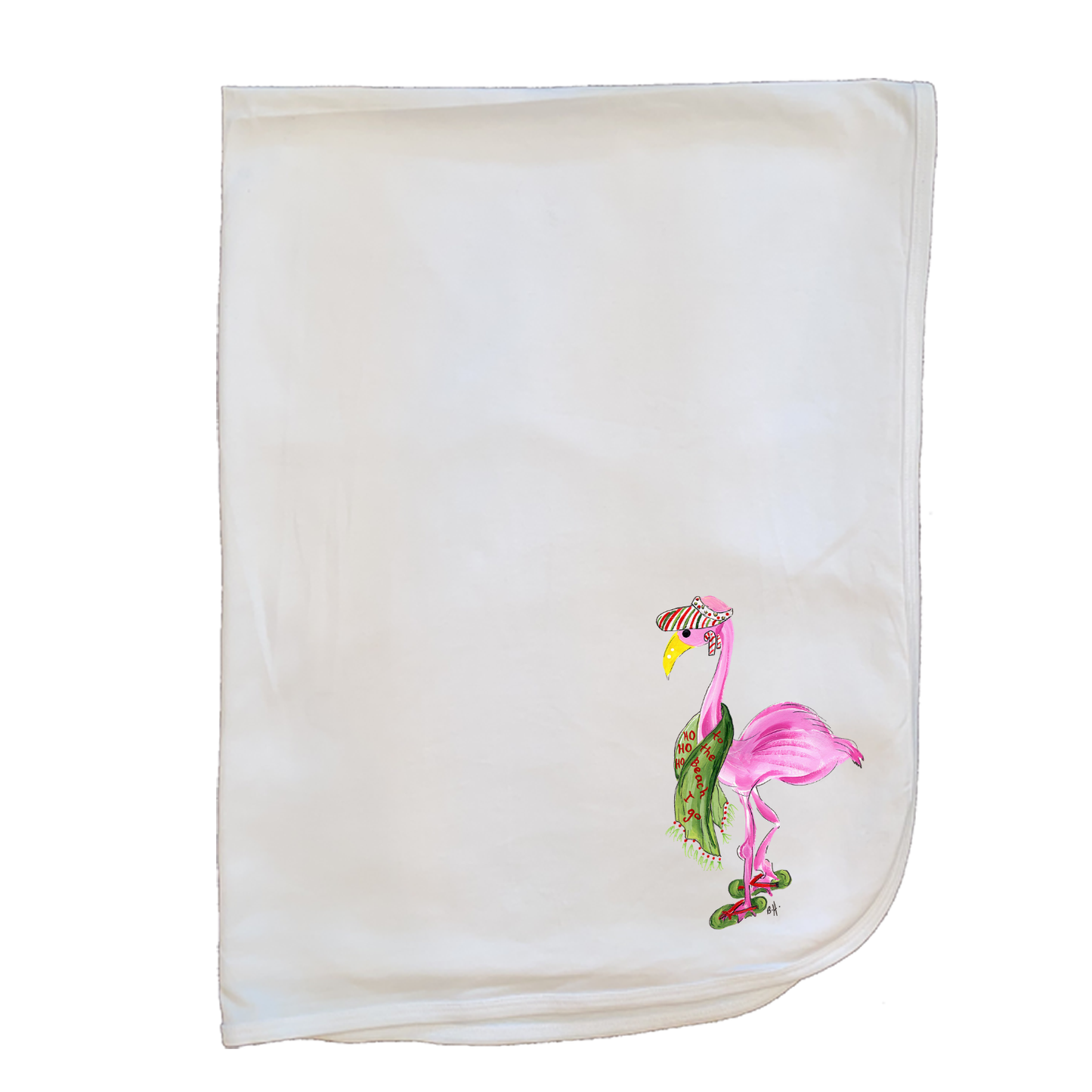 Christmas Blanket -51	Flamingo w-visor