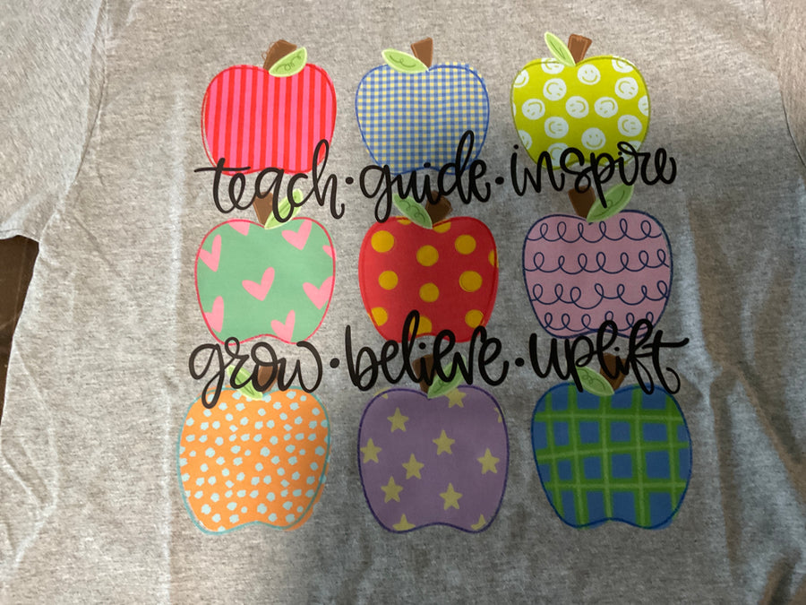 Cozy Momma teacher apples